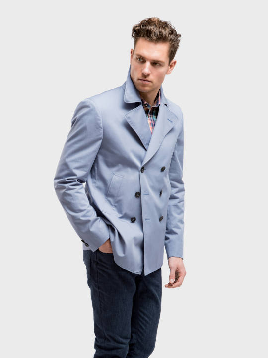 Coat-hellblau